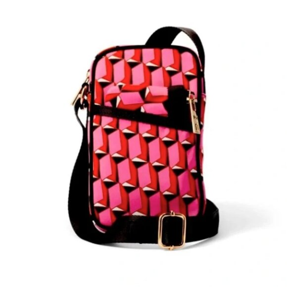 NWT Pink Modern Geo Cellphone Holder - DVF for Target - Picture 1 of 4